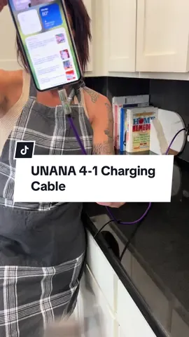 #iphoneaccessories #4in1charger #UNANA #tiktokshop 