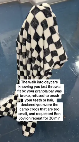 Rough life  #toddlersoftiktok #toddler#daycare #earlymorning #kids #theyseemerollin #MomsofTikTok #momlife #chaoticmorning #chaos #toddlerfits 