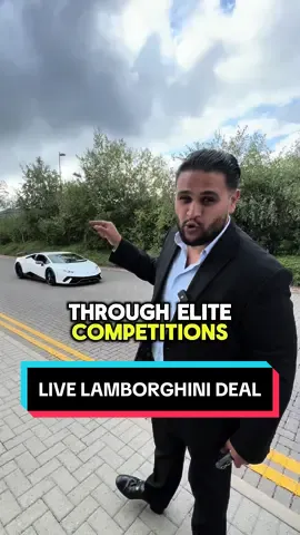 LIVE Lamborghini deal @Elite Competitions 💰 #thedealcloser #supercars #carguy #fyp 