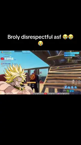 Why is broly trying not to laugh 😭 #dbz #dragonballz #dragonball #dragonballsuper #dbs #anime #fyp #vegeta #goku #broly #fortnite #speed 