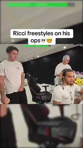 Ricci freestyles 💀#twitch #viral #fyp #fypage #fypシ゚viral #plaqueboymax #lacy #ricci 