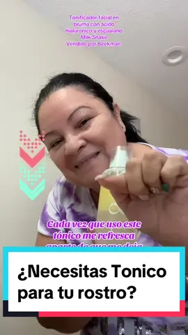 Milk Shake Hyaluronic Acid & Squalane Facial Toner Mist. Tonificador facial en bruma con ácido hialurónico y escualano Milk Shake #milkshake #acidohialuronico #squalanefacialtonermist #facialtonermist #tiktokshop #tiktokviral #antojitosmaigua  Vendido por Beekman @Beekman 1802 