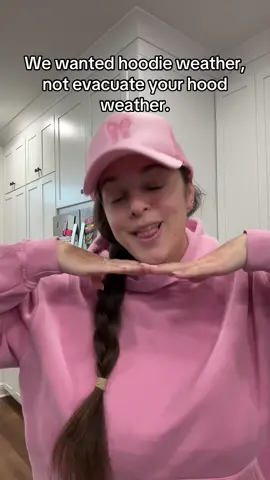 #hurricanefrancine OOTD we just wanted hoodie weather! #hurricaneprep 