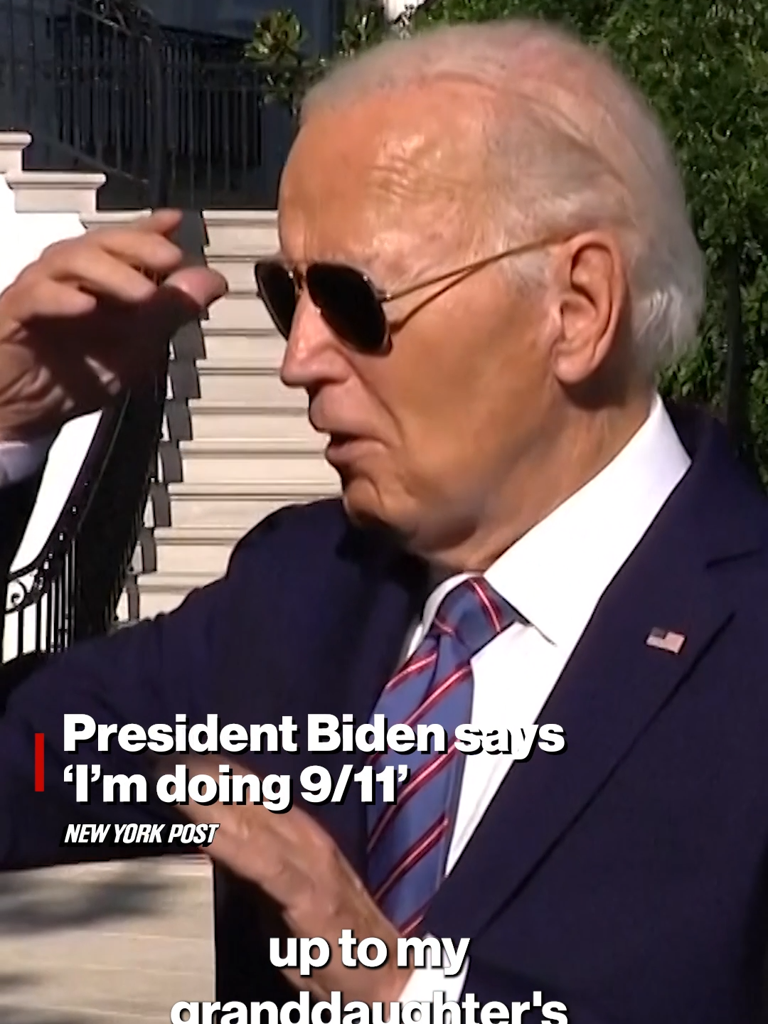 President #Biden shared he is headed to New York for a family celebration and will be 