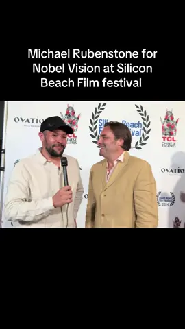 Actor Michael Rubenstone, Nobel Vision at silicon Beach Film festival #nobelvision #siliconbeachfilmfestival #michaelRubenstone 