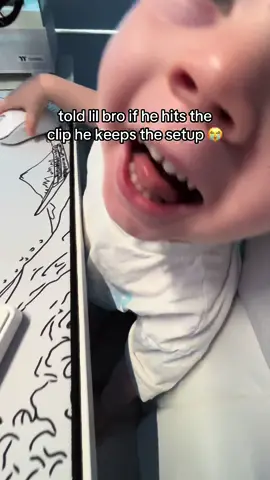 My Little Brother Is Keeping Mu Setup Then // Viral Again? || #Tech #w #techtok #gaming #GamingSetup #fortnite #clip #fortniteclip #fyp #littlebrother #brother #kbm #fam