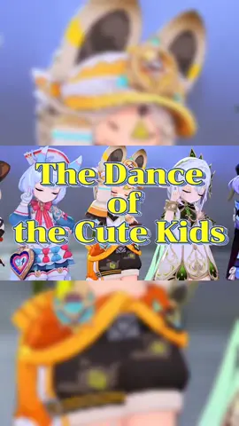 The Dance of the Cute Kids #genshingameplay #hoyocreators #saurian #natlan #GenshinImpact 