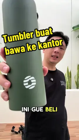 Tumbler Termos dari FJ Bottle  Buat dibawa ke Kantor #tumbler #tumblerviral #termos #tumblertahanpanas #tumblerstainless #barangviral 