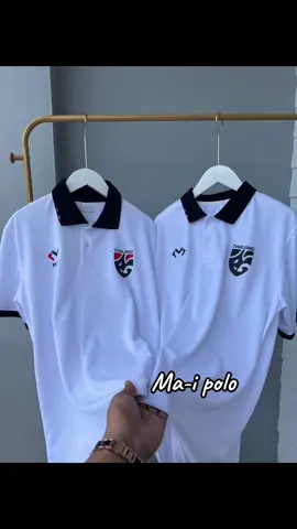 เสื้อโปโลสีขาว เสืิอโปโลเเนววินเทจ #เสื้อโปโลผู้ชาย 