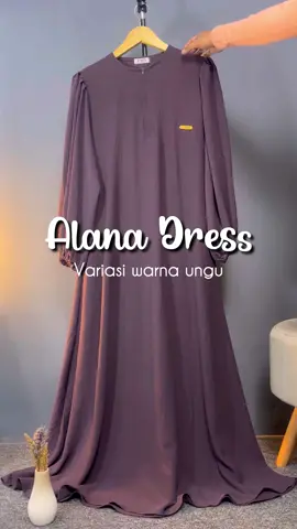 Alana Dress variasi warna per ungu unguan cantik banget ga sih #gamis #gamissyari #gamisdress #rekomendasigamis #gamismurah #gamiscrinkle #gamisjumbo #gamispolos #gamisterbaru #gamiskekinian 