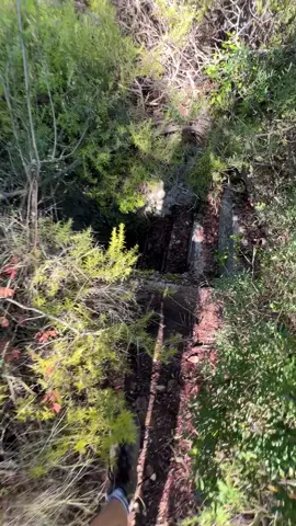 I was not meant to find this place! 😱 While hiking through a forest I came across this overgrown entrance that led underground. Heading inside to explore it I found myself in a maze of long tunnels and secret rooms! This is definitely one of the creepiest abandoned places I have explored!  #abandonedplaces #abandoned #urbex #exploring #creepy 