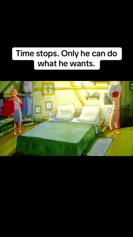 Time stops. Only he can do what he wants.#movie #film #tiktok #usa_tiktok #anime 