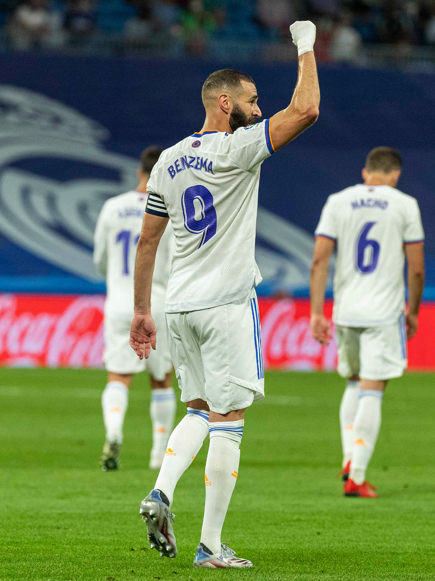 🔙🤍 #OTD Benzema scored a hat-trick for Real Madrid.   #LALIGAEASPORTS #DeportesEnTikTok