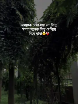 সময়কে দেখা যায় না,কিন্তু সময় অনেক কিছু দেখিয়ে দিয়ে যায়!🙂❤️‍🩹 #fyp #foryou #bdtiktok #bdtiktokofficial #trending #grow #vairal #vairalvideo #unfreeze #unknown__diary #Capcut @TikTok Bangladesh 