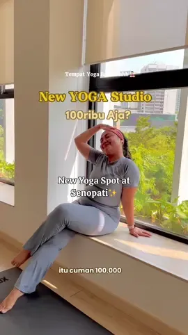 Mencoba new Yoga places di Senopati @SOULBOX JAKARTA anak senop biar zen mampir siih #yogaflow #yogajakarta #yogajaksel #soulbox #yoga 