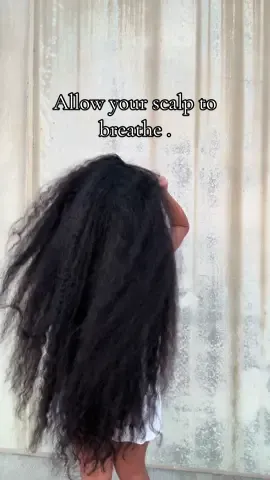 Giving your hair and scalp some time off from constant product application may allow your hair to reset itself; once you return to your regular regimen, you may find your hair is more manageable and or agreeable with products it was not prior to your naked week… #naturalhair #naturalhaircare #longhair #blackgirlhairstyles #healthyhairtips #healthyhairjourney 