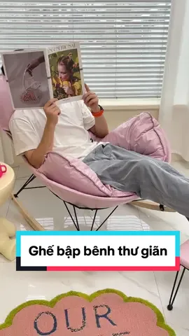 Ghê sofa bập bênh giúp bạn thư giãn giảm mệt mói sau ngày dài 🥰   #ghe #ghelvoi #ghebapbenh #ghethugian #LearnOnTikTok #xuhuong #giadungtienich #muataitiktok #foryou #tienichgiadinh #dodungtrongnha