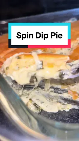 Make this for your next game day appetizer 😋 #appetizer #gameday #tailgatefood #gamedayappetizers #cooking #spinachdip #spindip #pie #EasyRecipe #Recipe 