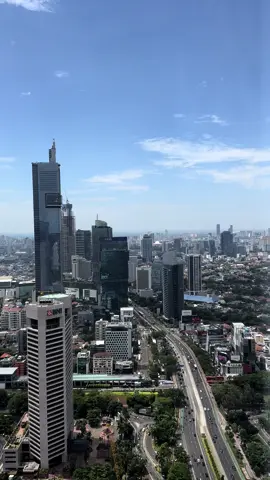 view kerja dari lantai 56🤩✨ #jakarta #langit #fyp #jkt 