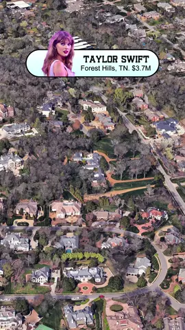 Taylor Swift’s mansion located in Forest Hills, valued at $3.7 million.#taylorswift #taylor #mansion #kamalaharris #celebrity #house #celebrityhouse #singer #superstar #tennessee 