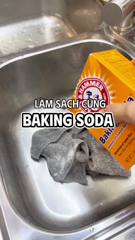 Làm sạch cùng baking soda #chinoitro #chiasekinhnghiem #meohay #tips #LearnOnTikTok #CleanTok 