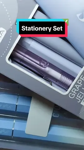 Get this gorgeous stationery set from the tiktok shop. This pen set and sticky notes set are great for students and would make a great gift. This is the perfect stocking filler. Get your stationery set now! #tiktokmademebuyit #tiktokfinds #fyp #stationery #pens #penset #highlighterpen #stationeryset 