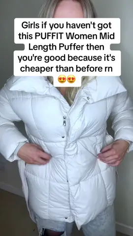 Absolutely love this coat🖤 #fyp #TikTokShop #TikTokMadeMeBuyIt #viral #mumtok #mumsoftiktok #dontmissout #coat #comfortiskey #coattok #autumnwinter #puffit #sale #midlength 