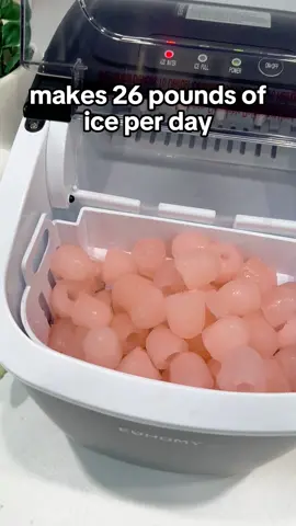 26lbs of soft ice a day!!#foryou #tiktokdeals #tiktoksale #tiktokshop #icemaker 