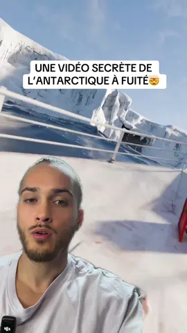Une vidéo secrète de l’Antarctique a fuité🤯##antartique##nasa##secret##mystere##paranormal##portailenergetique##monde##univers##extraterrestres##secretdumonde#devinelapersonne 