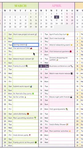 🗓️ 2025 Simple Yearly Planner: Events, Birthdays & Daily Notes #2025calendar #2025planner #yearlyplanner #events #birthdays #dailynotes #calendar #digitalplanner #digitalcalendar #2025 