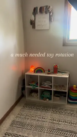 after a busy few weeks we needed a rotation but hoping to go through all toys + re do our play area soon!  #toyrotation #toyideasfortoddlers #giftideasfortoddlers  Toy rotation  Play area Independant play