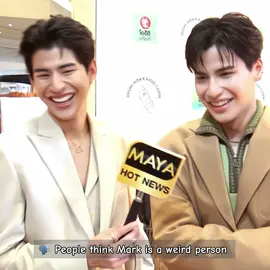 Never seen Mark’s silence being so LOUD like this 🤣  #markohm #มาร์คโอม #markpakin #ohmtpk #fyp 