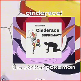 #CINDERACE ★ • cinderace, the striker pokémon! a fire type! cinderace uses pyro ball to create soccer balls of fire that it kicks at its opponents, leaving them with a burn! • i love this trend so much i just had to join in hehehehe • [#DELSUX ❤️‍🔥 • #pokemon #edit #cinderace #scorbunny #raboot #pokemonscarletviolet #pokemonunite #pokemonswsh #pokemonjourneys #pokemonswordandshield #galar #myfav #fyp #foryou]