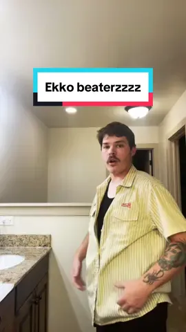 Am i a beater wearer now? I never looked this good in this shirt this is crazy #fyp #tiktokproducts #beater #ekko #ekkovision #foryou #foryoupage 