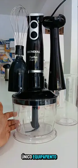 Facilite sua rotina na cozinha com o Mixer 3 em 1 da Mondial: mistura, processa e bate com eficiência e praticidade. 🍲✨ Transforme suas receitas com um só aparelho!