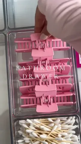 Part 3 | organizing my bathroom drawer 🎀🧴🫧 #asmr #bathroom #restock #resrockasmr #thatgirl #bathroomdrawer #satisfying #bathroomrestock #restocking #organizedhome #organization  #bathroomorganization