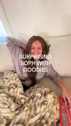 I think this was a success😆❤️ #taylorandsoph #surprse #husbandwife #couple #happyhelpers @Relatable 