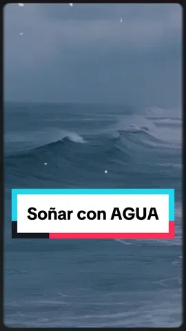 Soñar con AGUA 🛌💦 #sueños #significado #significadodelossueños
