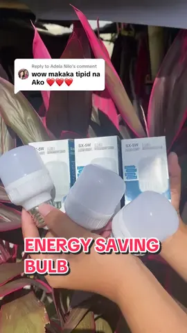 Replying to @Adela Nilo Ilaw na matipid sa kuryente ba hanap mo? oh ito tatlong piraso 68 pesos lang 💌  #savingenergy #energysavingbulb #bulb #ledbulb #tipidsakuryente #tiktokfinds #fyp 