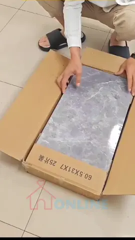 Tấm dán tường pvc bóng vân đá có sẵn keo, chống bám bẩn dễ lau chùi