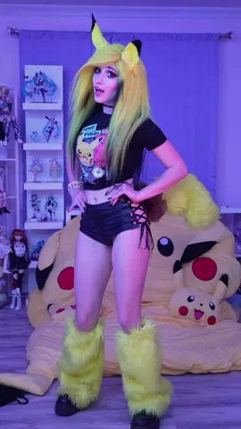 I can’t even explain this one, brainrot #pikachu #pikachucosplay #pokemon #pokemoncosplay #cosplay #egirl #emogirl 