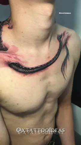 Tatuador : @victor_reyes.arte 🥇 #dragon #tattoos #tattoo #tatuagem #realistic 