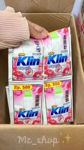 so klin cair #soklin #kemasan #detergenliquid #1dus #500 #kemasan500 #Soklin  #soklin #detergent #paketjumbo #murah 
