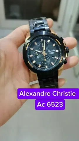 Buruan cek keranjang kuning buat co. Model sporty dengan fitur chronograph Alexandre christie ac 6523 #ac6523 #jamtanganpria #jamtanganwanita#alexandrechristieoriginal 