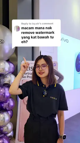 Replying to @isy.eir  #vivo #vivoV40series #charlie #charlie2u #fotocharlie #bpmall 