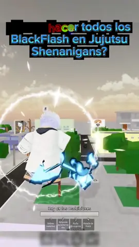 Hola mi aldea del Jujutsu, ¿no sabes hacer los blackflash? pues yo te enseño a este video, espero te sirva!! #roblox #jujutsushenanigans #Jujutsukaisen #blackflash 
