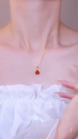 Lucky pendant, no fading, no allergy necklace #accessories #pendant #fyp #สร้อยคอ #foryoupage #fyp 