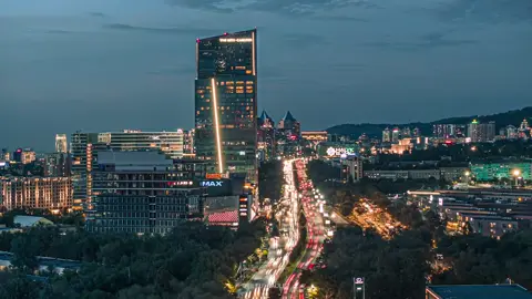 welcome to the Almaty Kazakhstan. As dusk falls, the city glows with unparalleled beauty. From the shimmering skyline to the bustling nightlife, experience the magic of Almaty evenings.