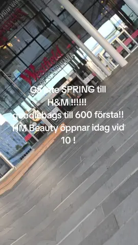 HM BEAUTY ÖPPNAR I MALL! SPRING! #stockholm #girlythings #ViralBeauty #pakistani_tik_tok #bcaxyz #foryou #fyp #fyp #skincare #smink #goodiebag #Dödligt @hmbeauty 