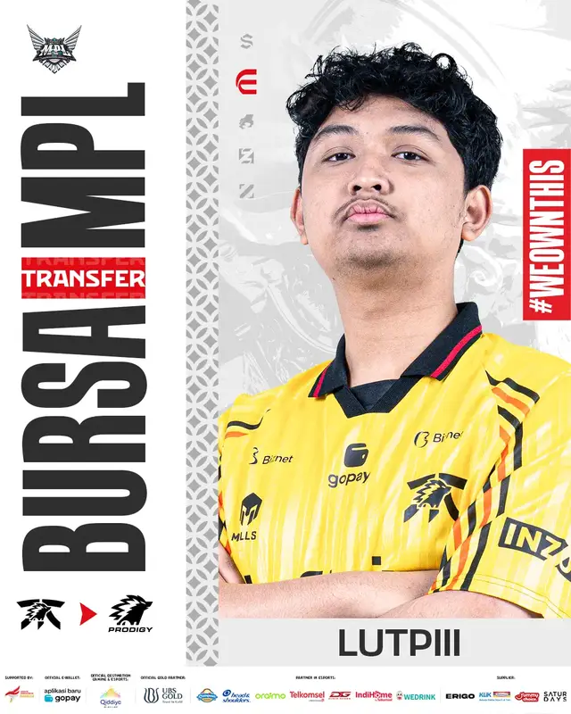 Bursa transfer MPL ID S14 minggu ini!🫣 Di Week 6, ada beberapa pemain yang harus mengucapkan selamat tinggal dari panggung MPL Indonesia seperti Lutpiii dari Fnatic ONIC serta Fluffy dan Panser dari EVOS Glory😔👋🏻 Jangan khawatir, guys!! Di minggu ini juga kita akan kedatangan wajah-wajah baru dan kembalinya Saykots yang akan memperkuat tim EVOS Glory!🤩 Nantikan debut para pemain baru EVOS Glory di minggu ini ya‼️ #WeOwnThis #MPLIDS14 